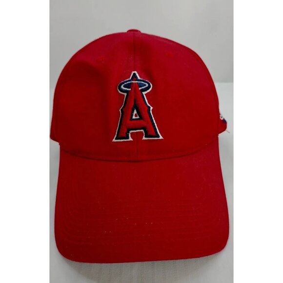 LA Angels Hat Cap Strapback Red Adjustable Men MLB Casual - Picture 1 of 11